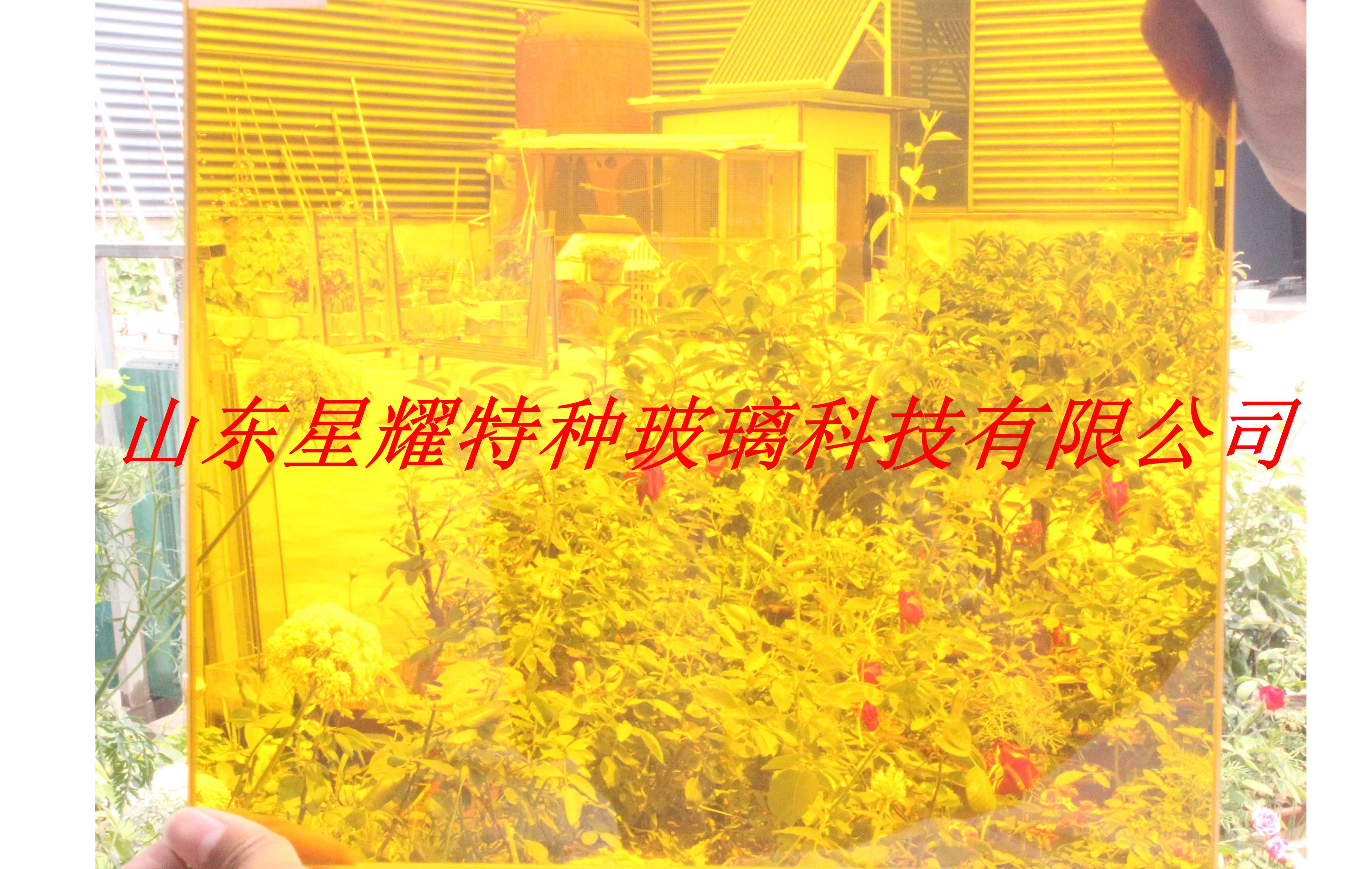 彩色夹胶玻璃